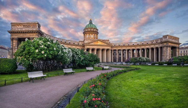 Catedral Kazan de São Petersburgo — Fotografia de Stock