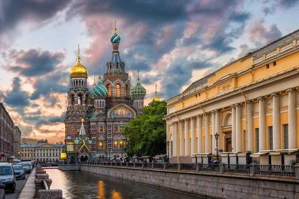 Cathedral of Our Savior on Spilled Blood — Stock Photo, Image