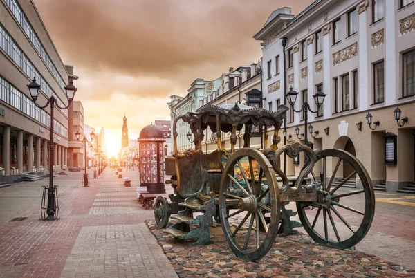 La carrozza in strada Bauman — Foto Stock