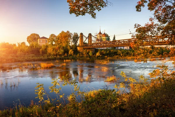 Een smalle Velikaja — Stockfoto