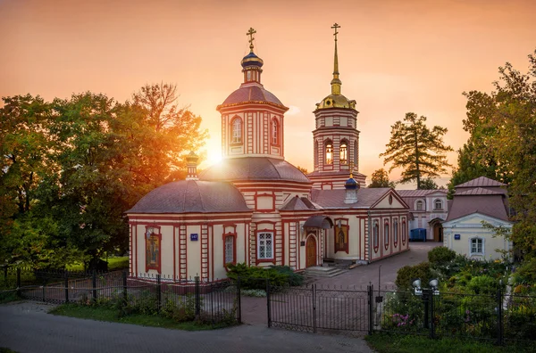 Świątynia w Altufievo — Zdjęcie stockowe