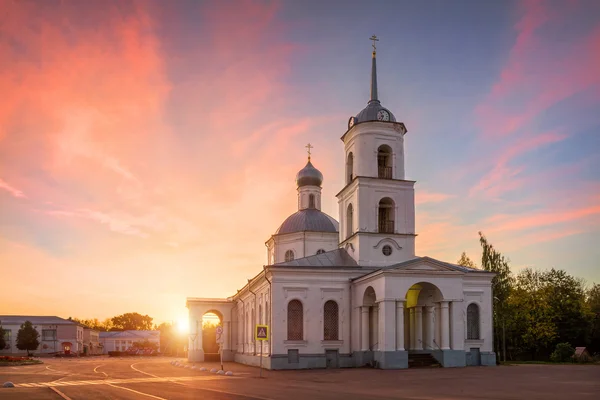 Dreifaltigkeitskirche in Ostrov — Stockfoto