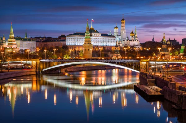 Rano wakacje w Moskwie — Zdjęcie stockowe