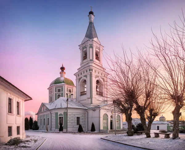 Monastère de Catherine au coucher du soleil — Photo