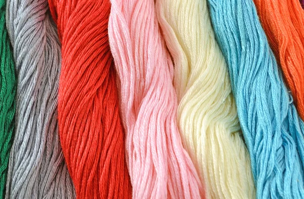 Threads for embroidery — Stock Photo, Image