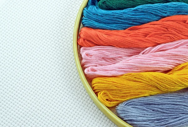 刺繍糸 — ストック写真
