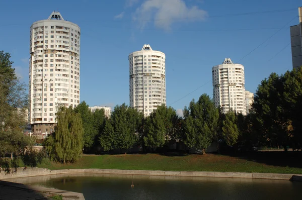 Nové čtvrti Marino v Moskvě, Rusko — Stock fotografie