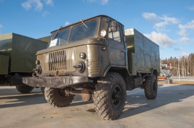 Araba chlebowska Afh-66 Sovyet askeri kamyon Gaz-66 temelinde yeni askeri Park 