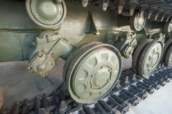 Soviet experimental rocket tank object 775 Park "Patriot", look at the caterpillar on the side — Stock Photo, Image