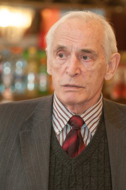  Ünlü Sovyet ve Rus aktör Vasili Lanovoy portresi