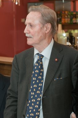 Sovyet ve Rus aktör Yuri Solomin, sanat yönetmeni devlet akademik Tiyatrosu Rusyanın Maly