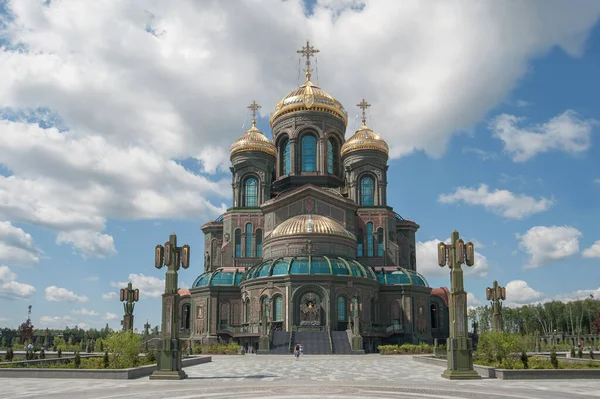 Kubinka Moscow Region Russia June 2020 Russian Main Temple Russian — Stock Photo, Image