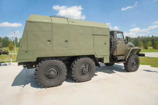 Kubinka Moscow Region Ryssland Juli 2020 Rysk Militär Rökmaskin Tda — Stockfoto