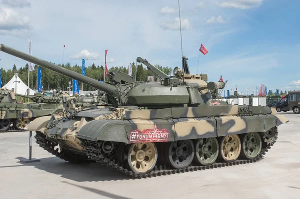 Alabino Moscow Oblast Ryssland Juni 2019 Sovjetisk Medelstor Stridsvagn 55Am — Stockfoto