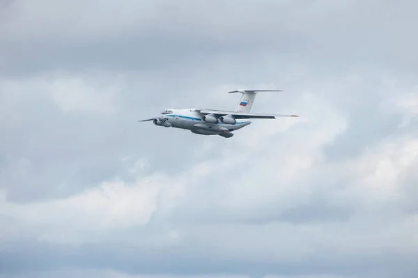 Fondo Militar Alabino Moscow Oblast Rusia Agosto 2017 Avión Bomberos —  Fotos de Stock