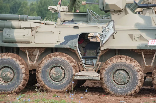 Militärgerung Alabino Moskau Oblast Russland Aug 2017 Der Russische Panzerträger — Stockfoto