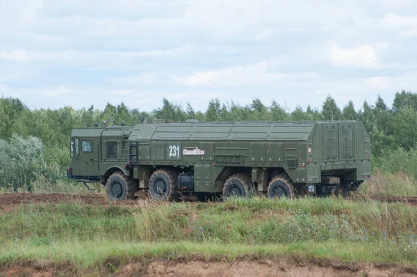 Militare Terra Alabino Mosca Oblast Russia Agosto 2017 Complesso Missilistico — Foto Stock