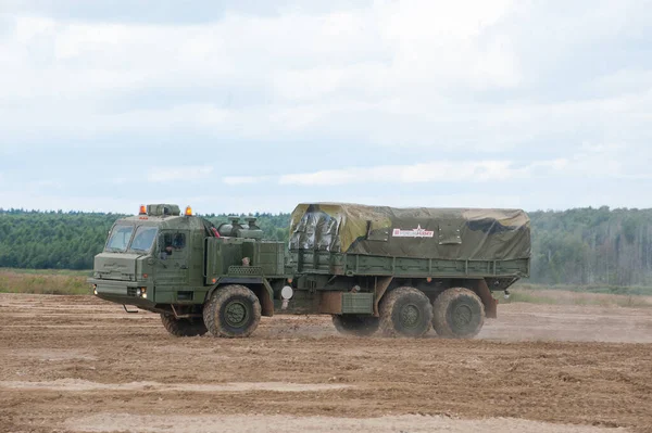 Militärgerung Alabino Moskau Oblast Russland Aug 2017 Geländefahrten Des Russischen — Stockfoto