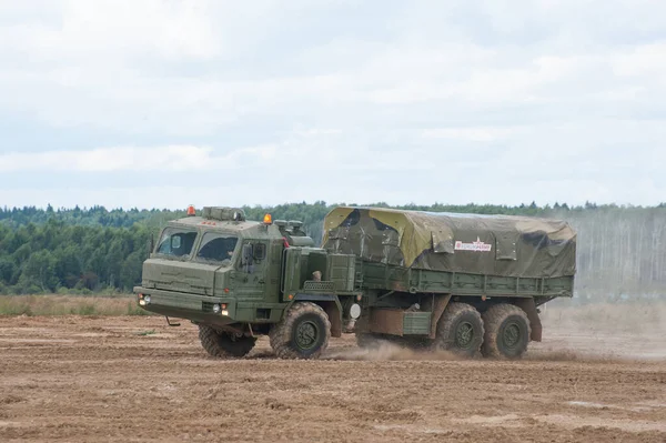 Militärgerung Alabino Moskau Oblast Russland Aug 2017 Geländefahrten Des Russischen — Stockfoto