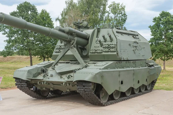 Alabino Moscow Region Ryssland Juni 2019 Rysk Självgående 152 Howitzer — Stockfoto