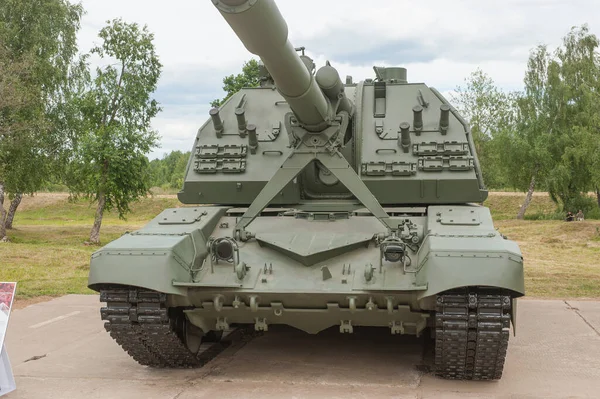 Alabino Região Moscow Rússia Junho 2019 Howitzer Autopropulsor Russo 152 — Fotografia de Stock