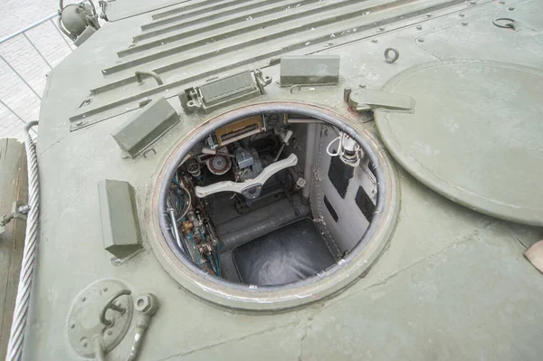 Alabino Moscow Region Russia June 2015 Top View Open Hatch — Stock Photo, Image