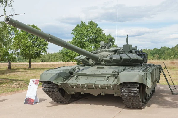 Alabino Região Moscow Rússia Junho 2019 Novo Tanque Principal Russo — Fotografia de Stock