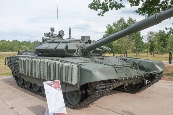 Alabino Moscow Region Russia June 2019 New Russian Main Tank — стоковое фото