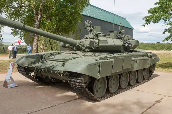 Alabino Região Moscow Rússia Junho 2019 Novo Tanque Principal Russo — Fotografia de Stock