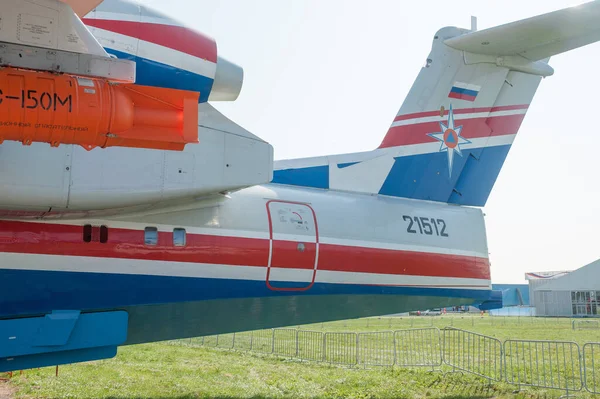 Zhukovsky Rusia Agosto 2019 Aviones Anfibios Rusos Barco Volador Beriev — Foto de Stock