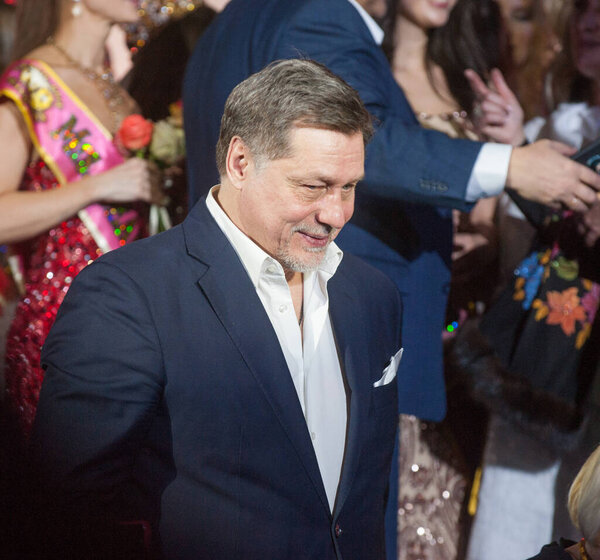 MOSCOW, RUSSIA - June 12, 2021 : Ivan Okhlobystin, Russian film and television actor, film director, screenwriter, producer, playwright, journalist and writer