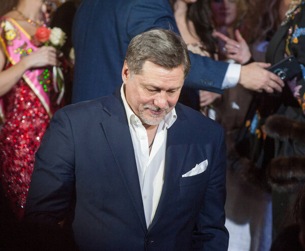 MOSCOW, RUSSIA - June 12, 2021 : Ivan Okhlobystin, Russian film and television actor, film director, screenwriter, producer, playwright, journalist and writer