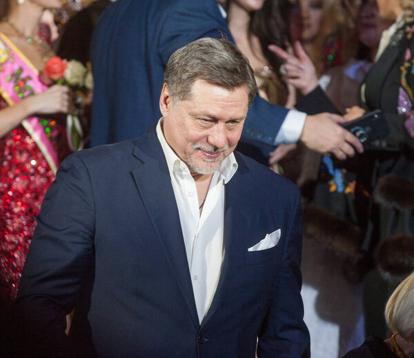 MOSCOW, RUSSIA - June 12, 2021 : Ivan Okhlobystin, Russian film and television actor, film director, screenwriter, producer, playwright, journalist and writer