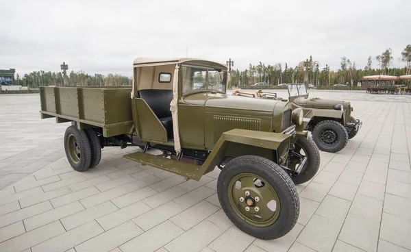 Kubinka Moscow Region Ryssland September 2020 Sovjet Förenklad Retrobil Krigstid — Stockfoto