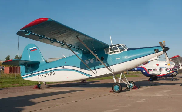 Zhukovsky Rússia Agosto 2019 Aeronave Hélice Russa Monomotor 301 Atualizado — Fotografia de Stock