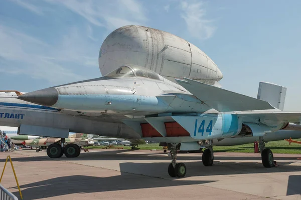Zhukovsky Russia Серпня 2019 Радянський Російський Експериментальний Прототип Бойового Літака — стокове фото