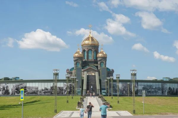 Кубинка Московская Обл Россия Июня 2020 Главная Церковь Вооруженных Сил — стоковое фото