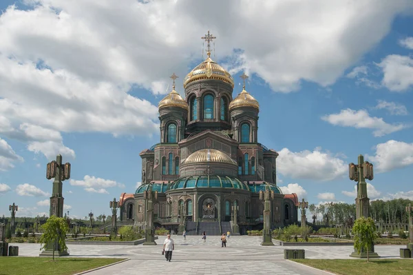 Kubinka Moscow Region Russia June 2020 New Main Church Russian — Stock Photo, Image