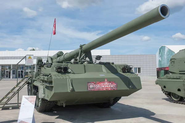 Alabino Moscow Region Russia June 2019 Russian Self Propelled 203 图库照片