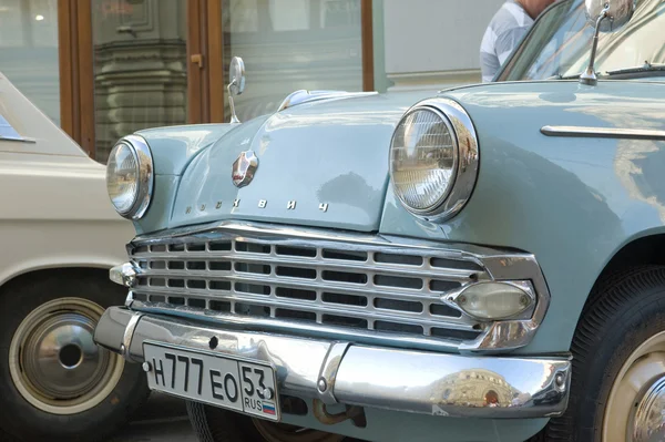 Araba moskvich-403ie retro ralli gorkyclassic, sakız, Moskova, ön kısım