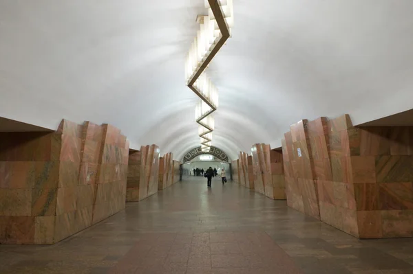 Stanice metra Barrikadnaja Moskva — Stock fotografie