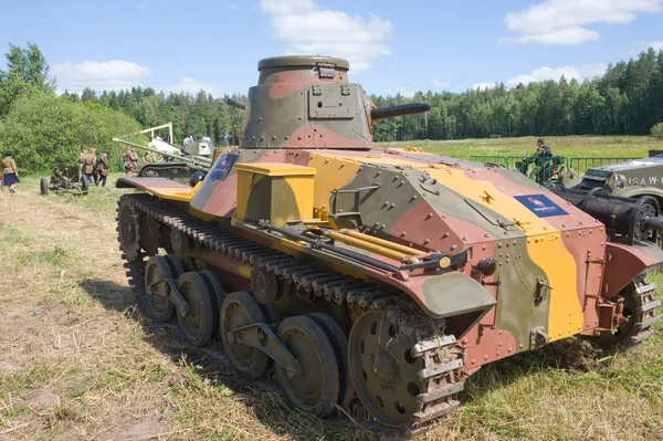 El 3er foro internacional "Motors war", tanque japonés 2-guerra mundial ", Ha-go " —  Fotos de Stock