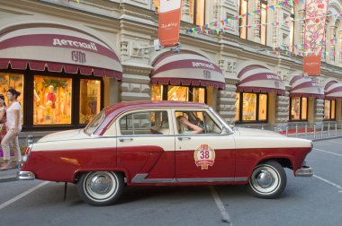 Sovyet iki ton retro araba 