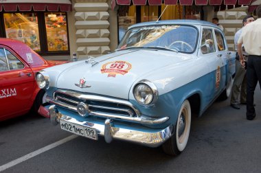 retro Sovyet retro iki ton araba 