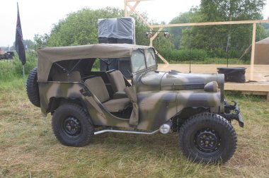 3 Uluslararası toplantıda yakınındaki şehir chernogolovka, moscow region, yan görünüm 