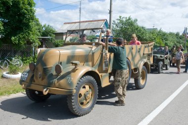 Chernogolovka, Moscow region city yakınındaki yolda, 3 Uluslararası Toplantı 