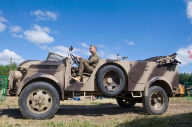 Alman retro otomobil stern Steyr 1500a 02 kfz.69, 3 Uluslararası Toplantı 