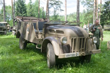 Alman retro otomobil Steyr 1500a 02 kfz.69, 