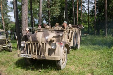 Alman retro otomobil Steyr 1500a 02 kfz.69, 