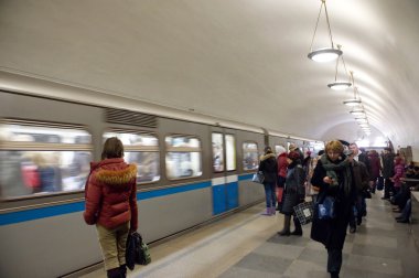 Moskova metro istasyonu 